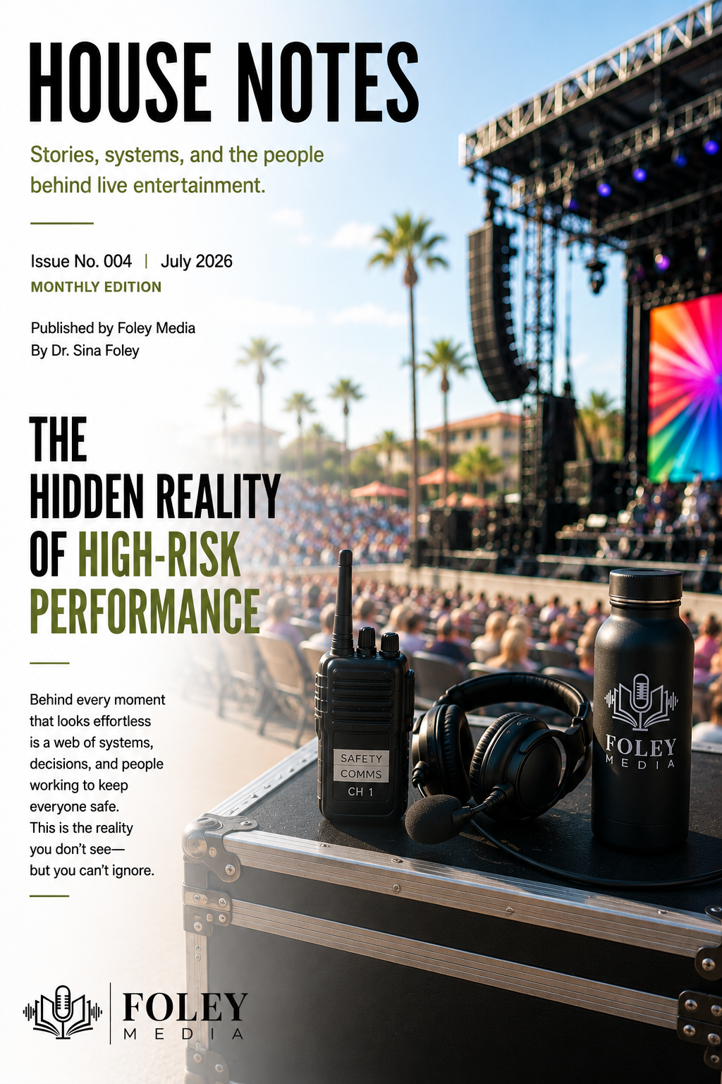 House Notes 004 — The Hidden Reality of High-Risk Performance