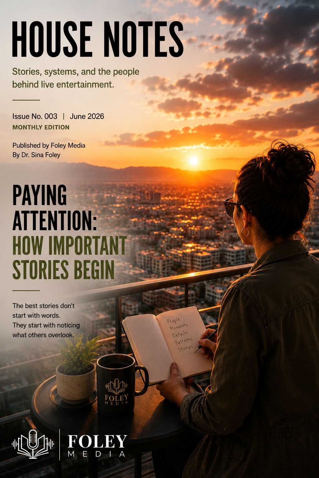 House Notes 003 — Paying Attention: How Important Stories Begin